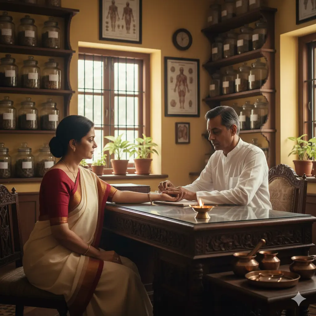 ayurveda clinic website example – fast, mobile-first with WhatsApp and map